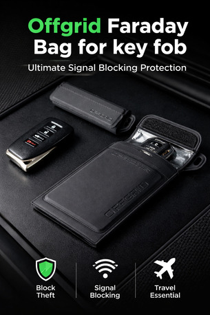 New York, Clothing & Accessories, Offgrid Faraday Bag For Key Fob &ndash; Ultimate Signal Blocking Protection