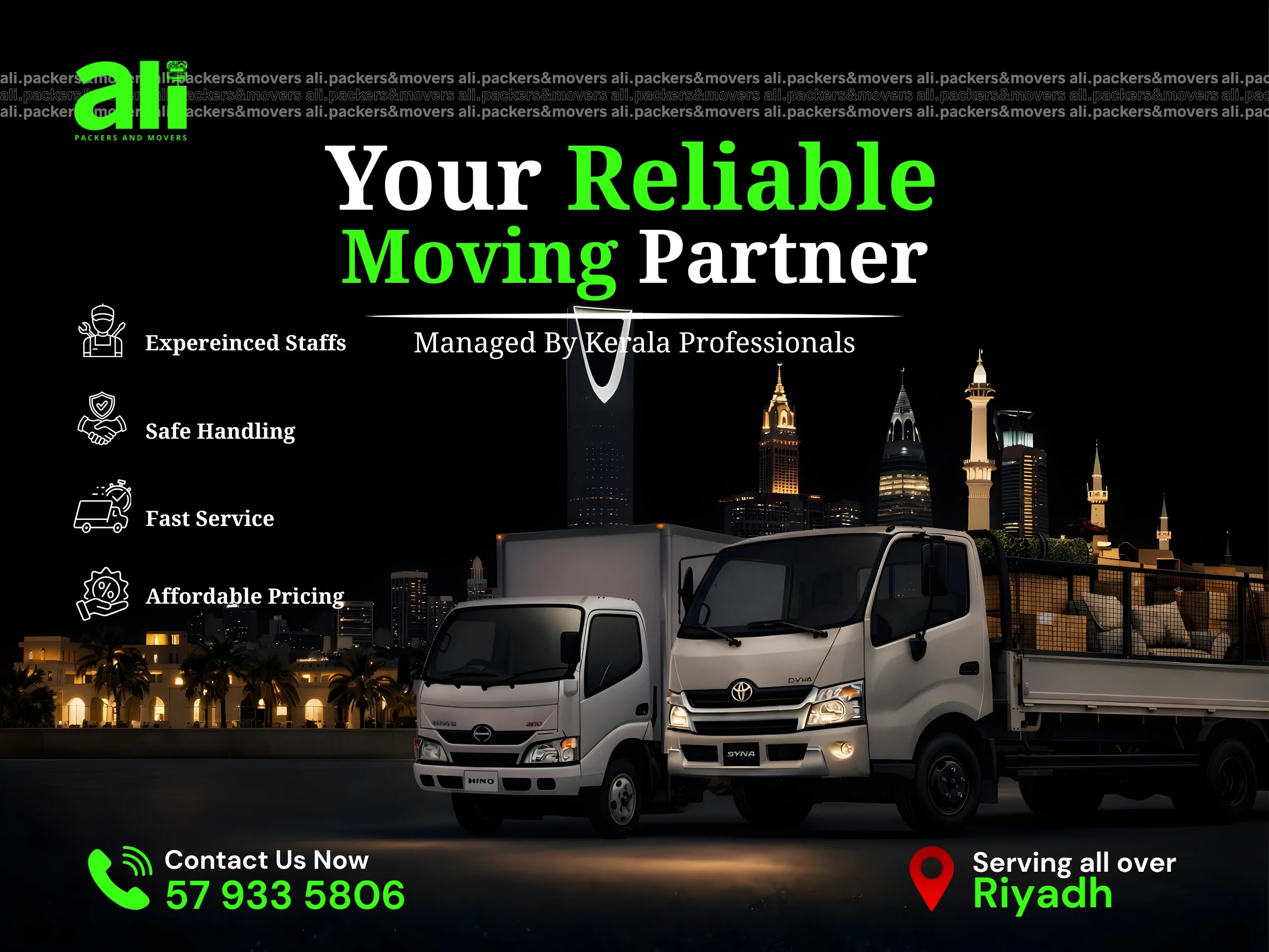 Manfouha, Labor/Moving, Ali Movers & Packers Riyadh | House Shifting Service | Kerala Managed Team |Call0579335806