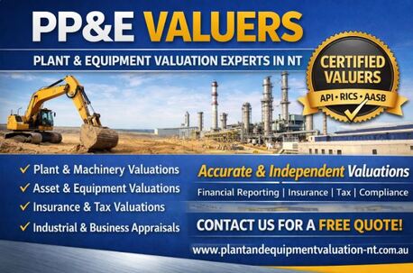 Sydney, Real Estate, PP&E Valuers &ndash; Certified Plant & Equipment Valuation Experts In NT