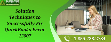 New York, Accounting, Effective Solutions To Fix QuickBooks Error 12007