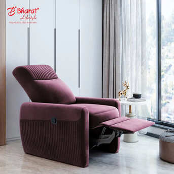 Indore, Furniture, INR 32989,  Comfortable Home Recliner Chair &ndash; Modern & Relaxing Seating | Bharat Lifestyle