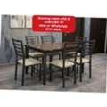 BHD 47,  🌍🌐Dinning Table With 6 Chairs In Good Condition For Sale With Delivery