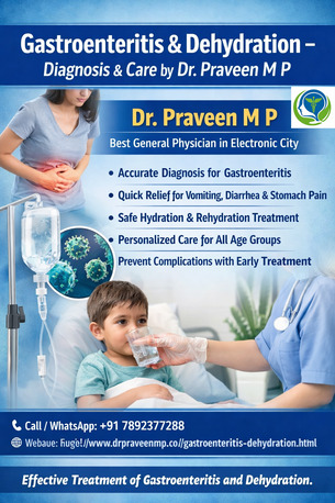 Bangalore, Health, Gastroenteritis & Dehydration &ndash; Get The Right Diagnosis & Expert Care