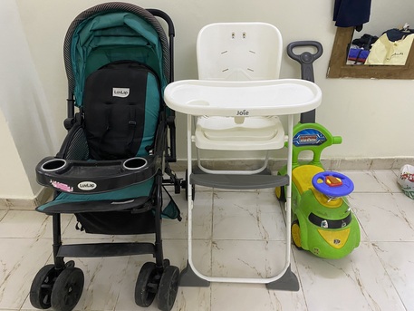 Gudaibiya, Baby & Kid Stuff, BHD 18,  18bd Stroller, Feeding Chair, Baby Car, Sitting Chair