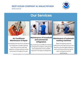 Riyadh, Air Conditioning, Air Conditioner & Refrigerator Maintenance In Riyadh, Saudi Arabia.