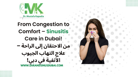 Dubai, Health, Sinusitis Treatment In Dubai | Dr Kapadia