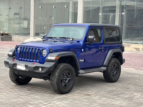 Manama, Vehicles, Cars & Trucks , BHD 8800,  Jeep Wrangler Sport,  2019,  Automatic,  70500 KM,    (Blue)