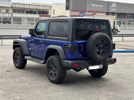 Manama, Vehicles, Cars & Trucks , BHD 8800,  Jeep Wrangler Sport,  2019,  Automatic,  70500 KM,    (Blue)