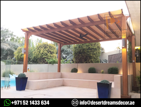 Arabian Ranches, Farm/Garden, Wooden Pergola Manufacturer In Dubai.