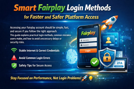 New Delhi, Marketing, Smart Fairplay Login Methods For Faster And Safer Platform Access