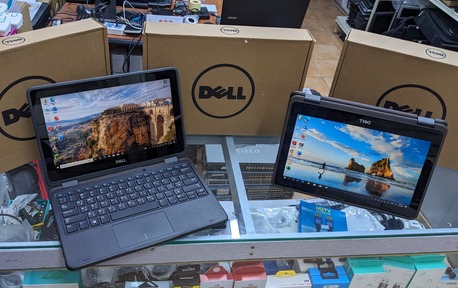 Manama, Computers, BHD 53,  Dell 2-in-1 Touch Laptop+Tablet 8GB RAM SSD M.2 35x Fast With Box & Charger