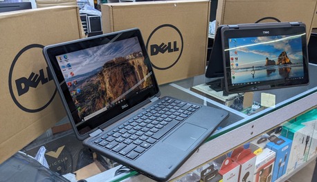 Manama, Computers, BHD 53,  Dell 2-in-1 Touch Laptop+Tablet 8GB RAM SSD M.2 35x Fast With Box & Charger