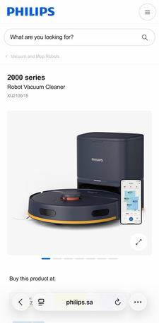 Al Manar, Appliances, SAR 900,  Rebort Vacuum Cleaner