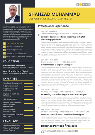 Jeddah, Job Seekers, E-Commerce & Digital Marketing Manager (Web Development, Amazon & Noon Seller Expert)