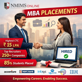 Mumbai, Education, NMIMS Online MBA Placement 2026: Salary, Recruiters & Career Scope