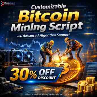 San Francisco, Business, Get A Customizable Bitcoin Mining Script With Advanced Algorithm Support &ndash; 30% Discount
