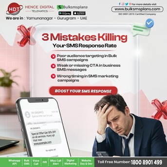 Gurgaon, Marketing, Boost Your SMS Response Rate With Bulk SMS
