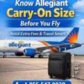 Know Allegiant Carry-On Size Before You Fly