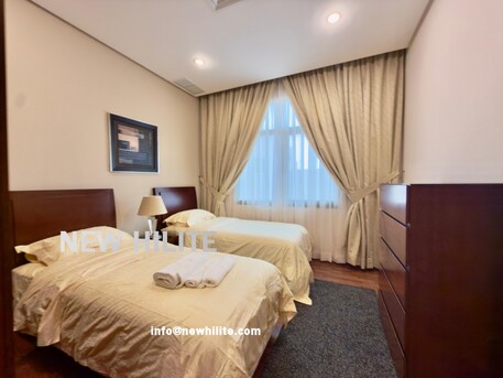 Kuwait City, Apartments/Houses, KWD 650/month,  Furnished,  2 BR,  Fully Furnished 2BR Serviced Apartment For Rent In Jabriya, Kuwait