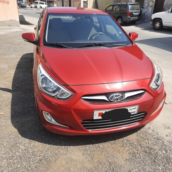 Zinj, Vehicles, Cars & Trucks , BHD 2200,  Hyundai Accent,  2017,  Automatic,  120000 KM,  Accent  With One Year Passing And Insurance Low Km Driven