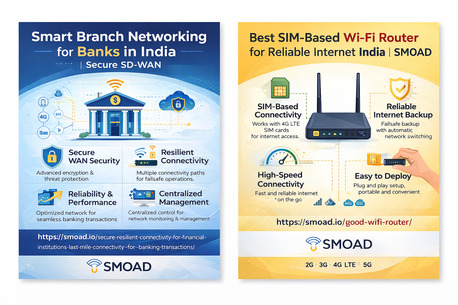Chennai, Computer, Contact SMOAD For Secure WAN Connectivity India | Business Internet Backup Solutions UK