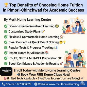 Pune, Education, Top Benefits Of Choosing Home Tuition In Pimpri-Chinchwad