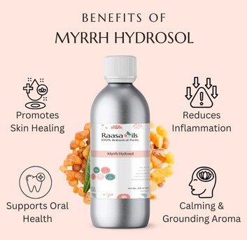 Noida, Health & Beauty Items, INR 249,  Myrrh Hydrosol For Cosmetic & Beauty Products | Raasa Oils