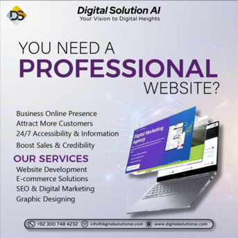 Islamabad, Marketing, Get A Professional Website That Grows Your Business