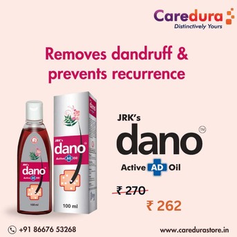 Mumbai, Health & Beauty Items, INR 270,  Why JRKS DANO ACTIVE AD OIL 100 Ml Works For An Itchy, Flaky Scalp