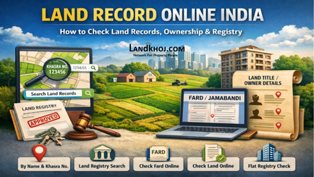 New Delhi, Real Estate, India Land Records Online &ndash; Step-by-Step Ownership & Registry Check