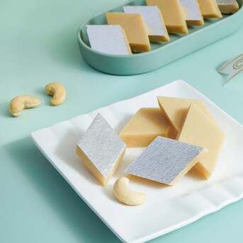 Ahmedabad, Food, INR 295,  Buy Fresh Kaju Katli Mithai From Trusted Sweet Shop