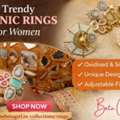 INR 899,  Buy Trendy Ethnic Rings For Women Online | The Beta Girl