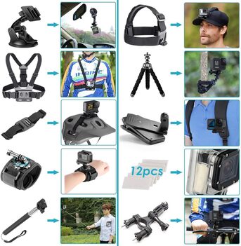 Riyadh, Photo & Video, SAR 2199,  Brand New - GoPro Hero 9 Black - Excellent Condition With Full Accessories Bundle