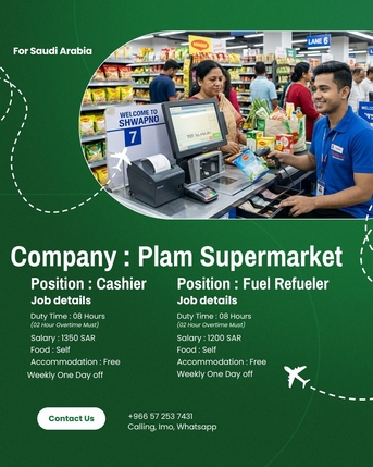 Riyadh, Jobs, Manpower Required In A Reputable Company In Saudi Arabia