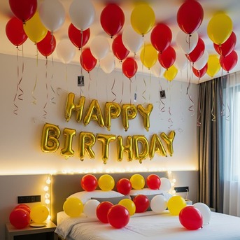Kolkata, Event Planning, Affordable Balloon Decoration At Home In India | Premium Birthday Decoration Near Me