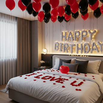 Kolkata, Event Planning, Affordable Balloon Decoration At Home In India | Premium Birthday Decoration Near Me