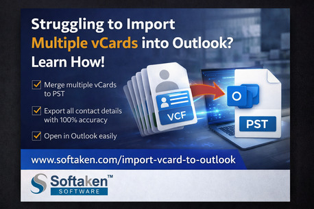 New York, Computer, Struggling To Import Multiple VCards Into Outlook? Learn How!