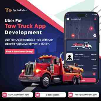 Riyadh, Software Development, Tow Truck Booking App Solution &ndash; Smart On-Demand Towing & Roadside Services