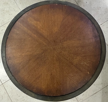 Al Aziziyah, Furniture, SAR 600,  3-Piece Brown Wooden-Look Coffee Table Set With Iron Frame &ndash; Elegant & Durable