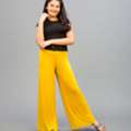 INR 250,  Plazo For Girls &ndash; Trendy, Comfortable & Stylish Bottom Wear By Go Colors