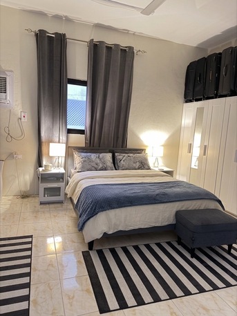 Al Rehab, Furniture, SAR 800,  IKEA Bed Frame + Side Tables + Lamps (Full Set)