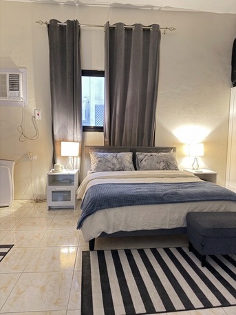 Al Rehab, Furniture, SAR 800,  IKEA Bed Frame + Side Tables + Lamps (Full Set)