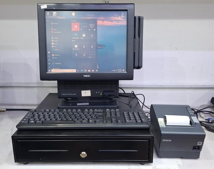 Manama, Electronics, BHD 145,  NEC POS System Full Set With Cash Drawer & Receipt Thermal Printer Ready To Use