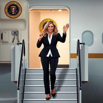 Kabul, Collectibles, AFN 1,  47th Lady President Of The United States Of America