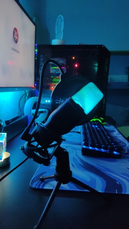 Jeddah, Electronics, SAR 60,  Gaming RBG Microphone (Excellent Condition)