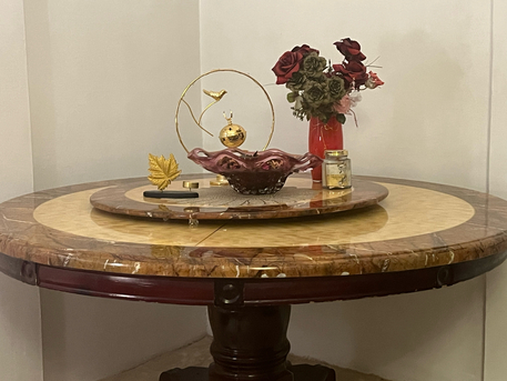Riyadh, Furniture, SAR 400,  Circular Beautiful Wooden Table
