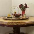 SAR 400,  Circular Beautiful Wooden Table