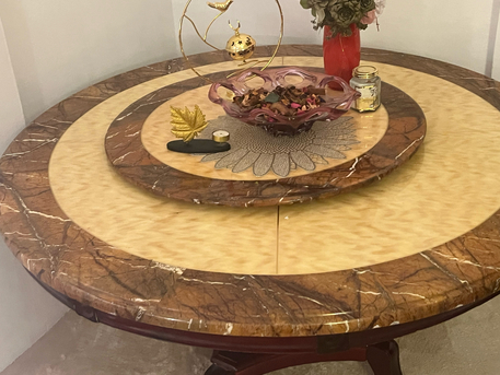 Riyadh, Furniture, SAR 400,  Circular Beautiful Wooden Table