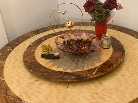 Riyadh, Furniture, SAR 400,  Circular Beautiful Wooden Table