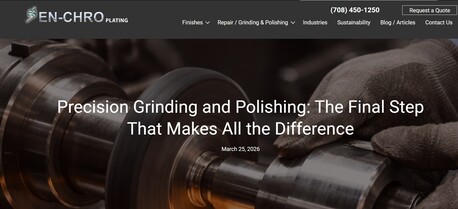 Chicago, Appliances, USD 500,  Precision Grinding And Polishing: The Final Step That Makes All The Difference